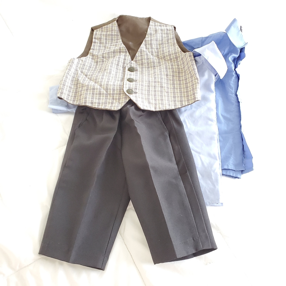 4 Pc set Baby Boy Tuxedo 3 - 9 months